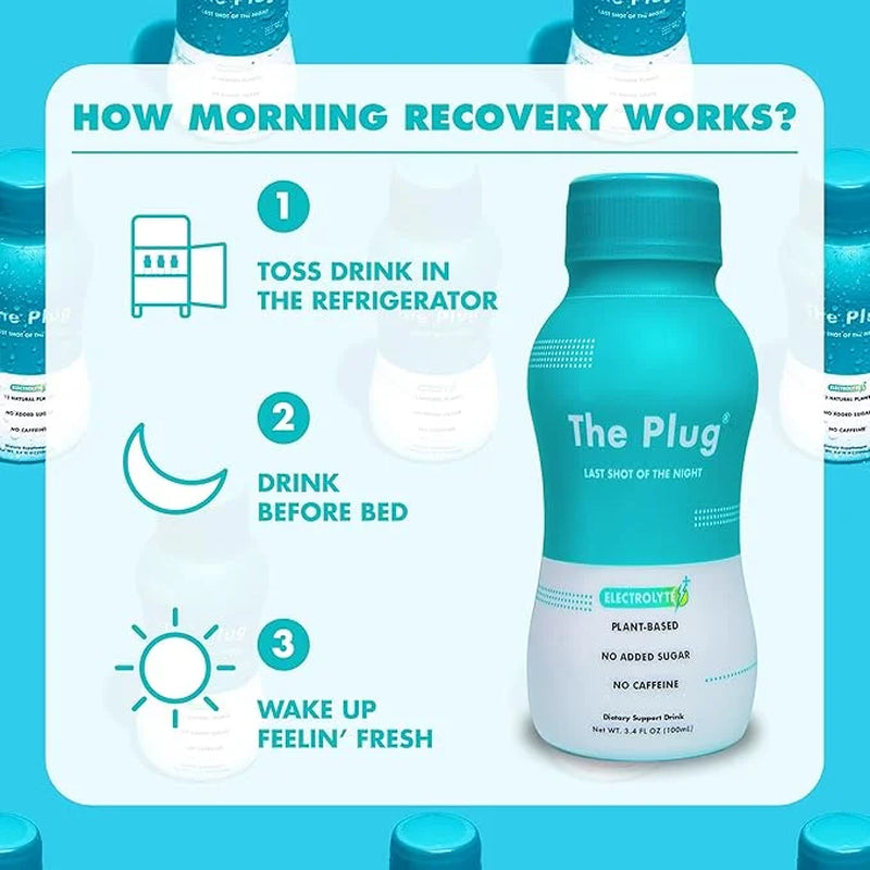 Liver Cleanse Detox & Repair Drink - Electrolyte Drink & Dehydration Relief - Last Shot of the Night - before Sleep after Heavy Night - Morning Relief Drink - Liver Support (2 Pack)