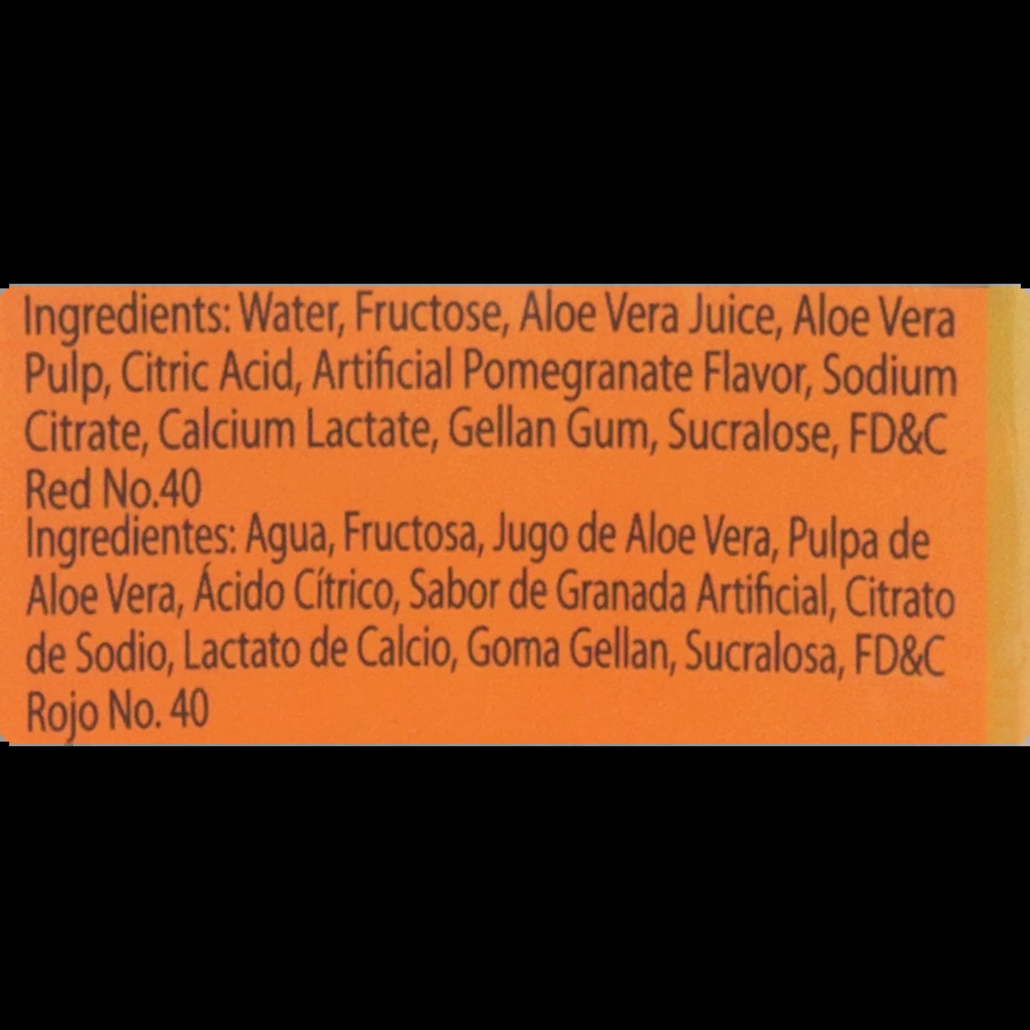 Aloe Vera Drink, Pomegranate, 50.7 Fl Oz, 1 Count