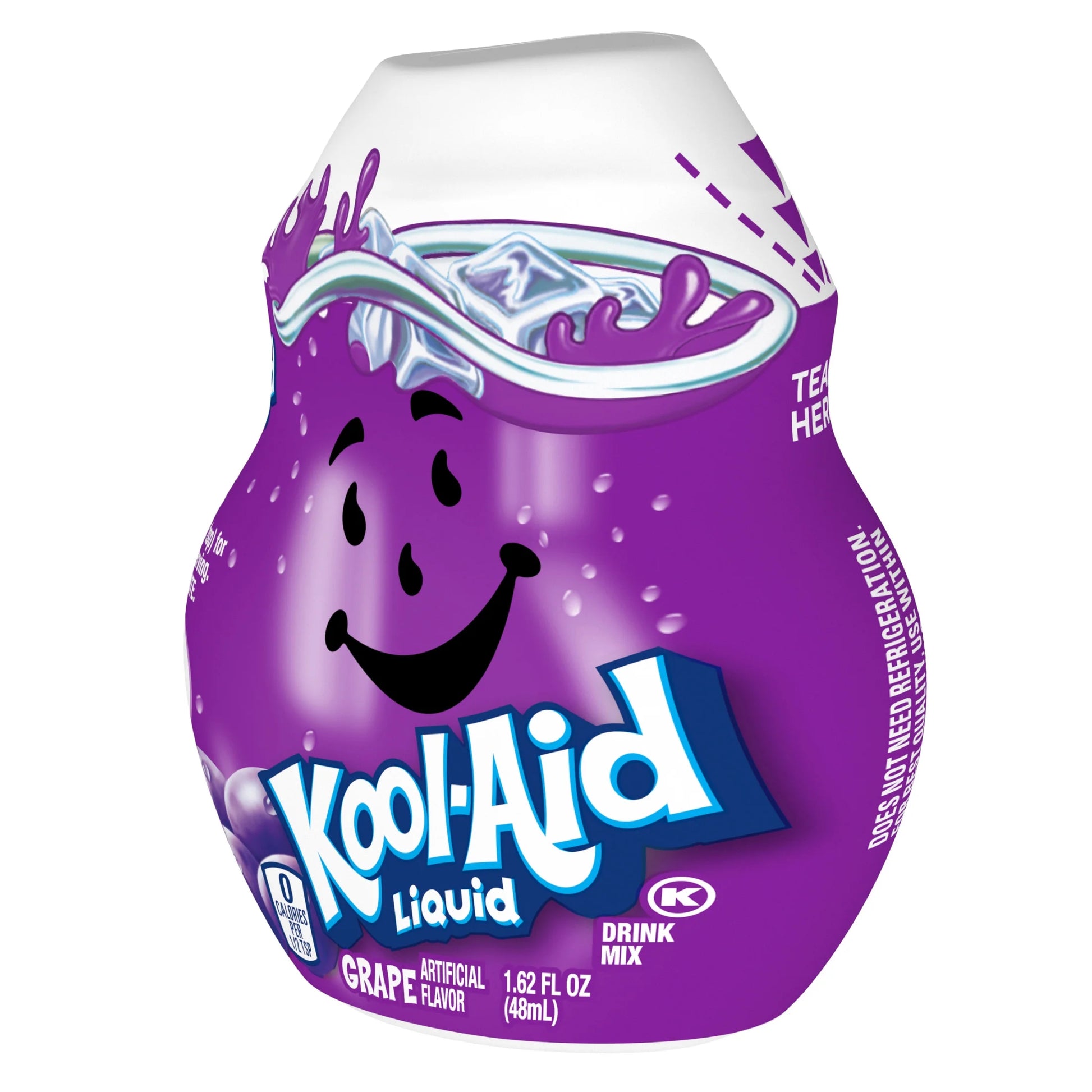 (2 Pack)  Liquid Grape Soft Drink Mix, 1.62 Fl Oz Bottle