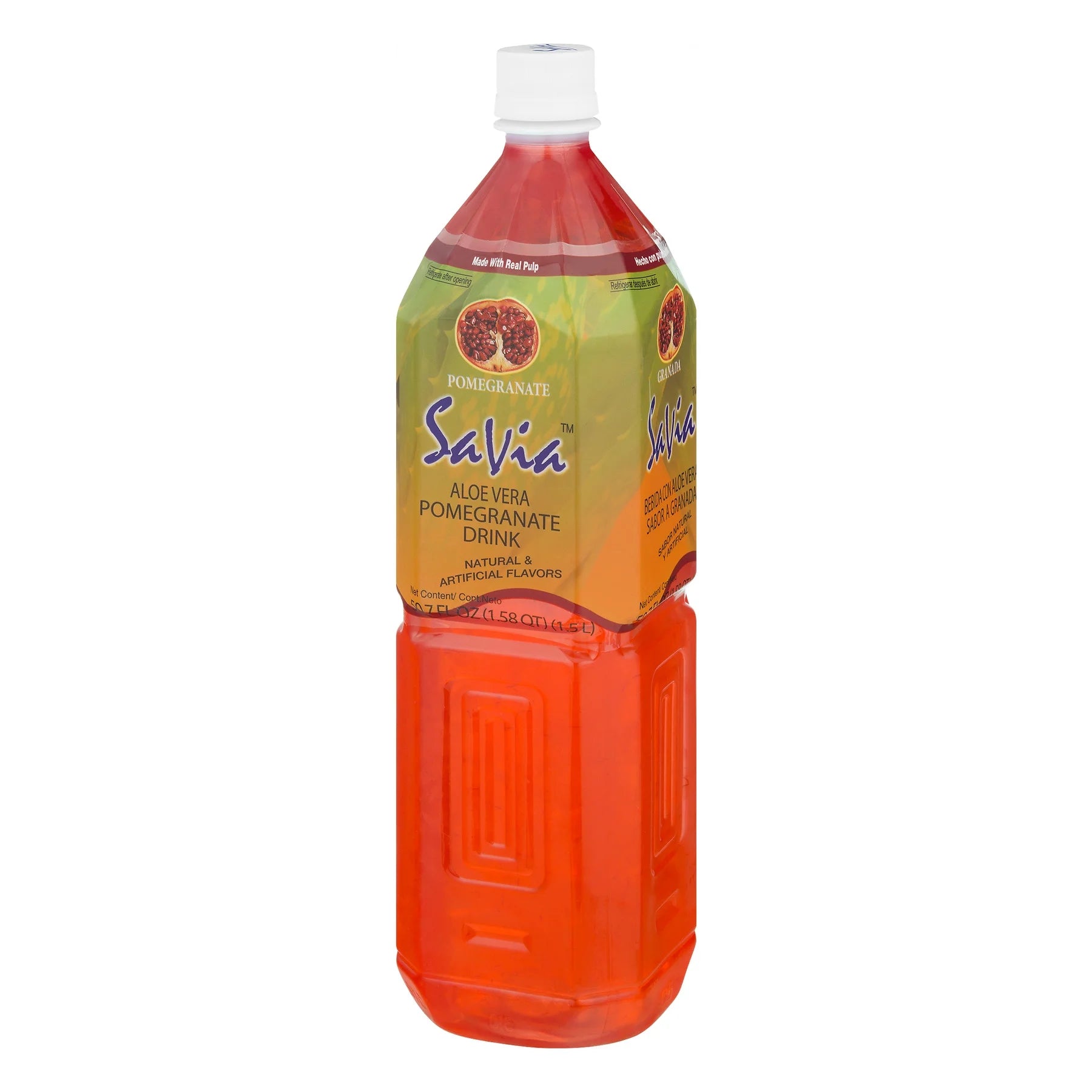 Aloe Vera Drink, Pomegranate, 50.7 Fl Oz, 1 Count