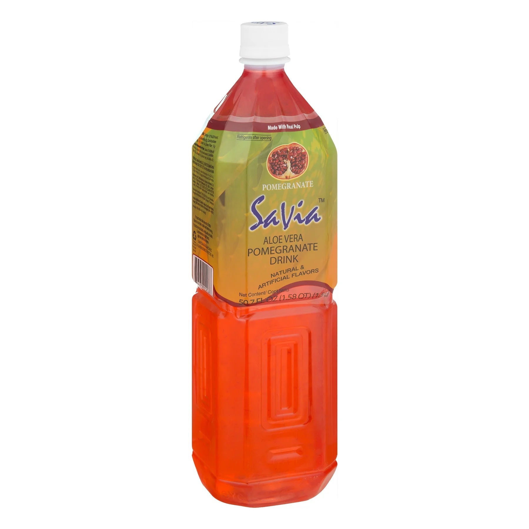 Aloe Vera Drink, Pomegranate, 50.7 Fl Oz, 1 Count