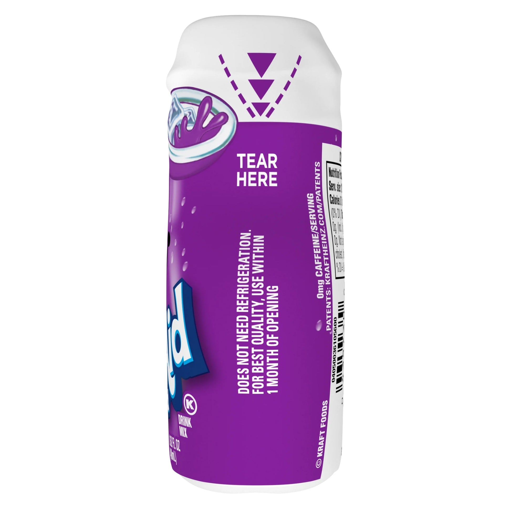 (2 Pack)  Liquid Grape Soft Drink Mix, 1.62 Fl Oz Bottle