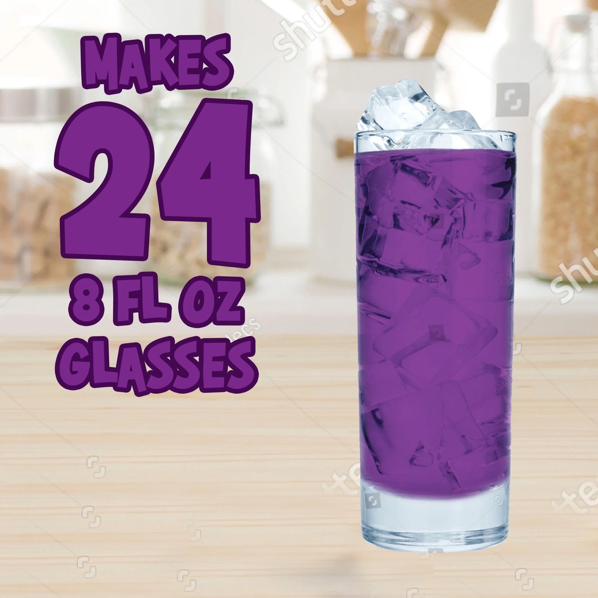 (2 Pack)  Liquid Grape Soft Drink Mix, 1.62 Fl Oz Bottle