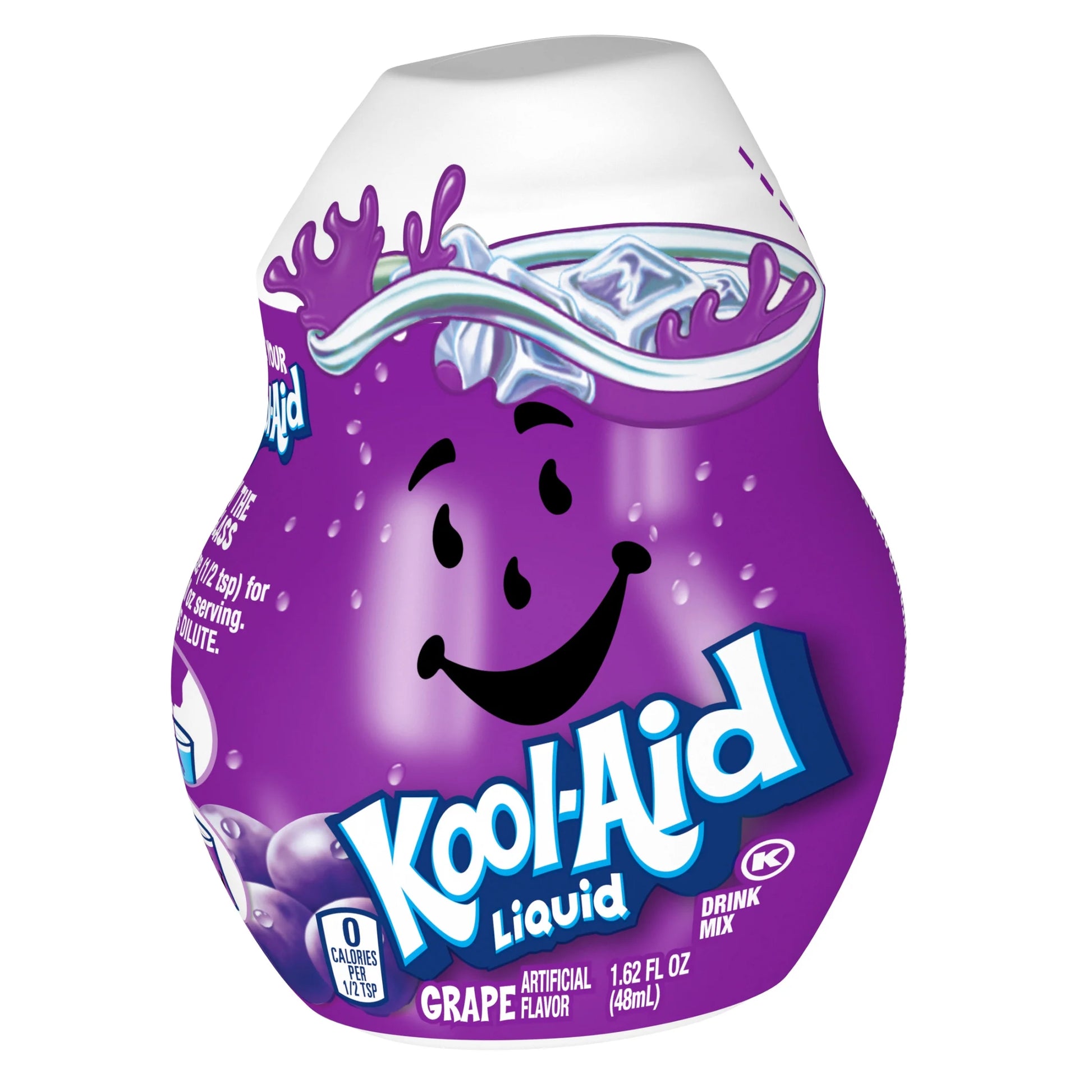 (2 Pack)  Liquid Grape Soft Drink Mix, 1.62 Fl Oz Bottle