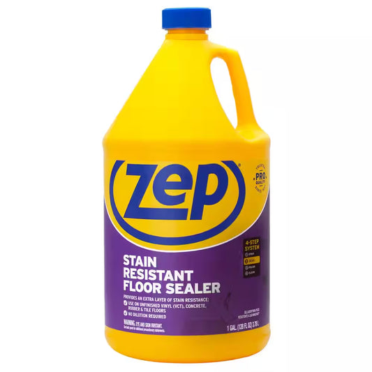 128 Oz Stain-Resistant Floor Sealer Finish