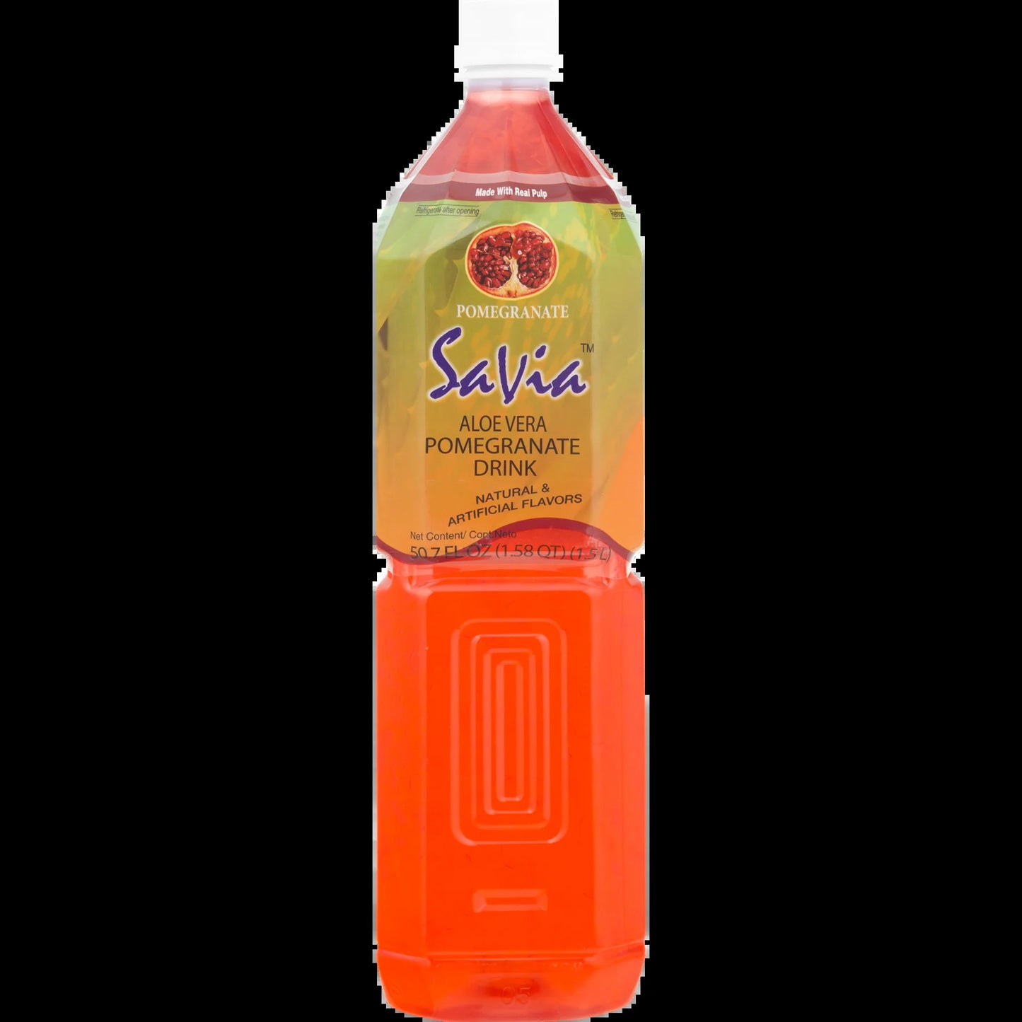 Aloe Vera Drink, Pomegranate, 50.7 Fl Oz, 1 Count