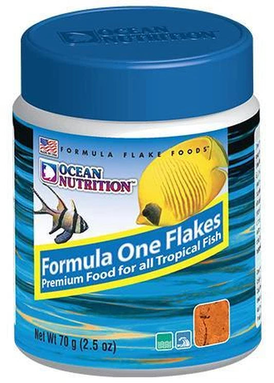 Ocean Nutrition Formula 1 Marine Flake Food 2.5Oz Fish Food