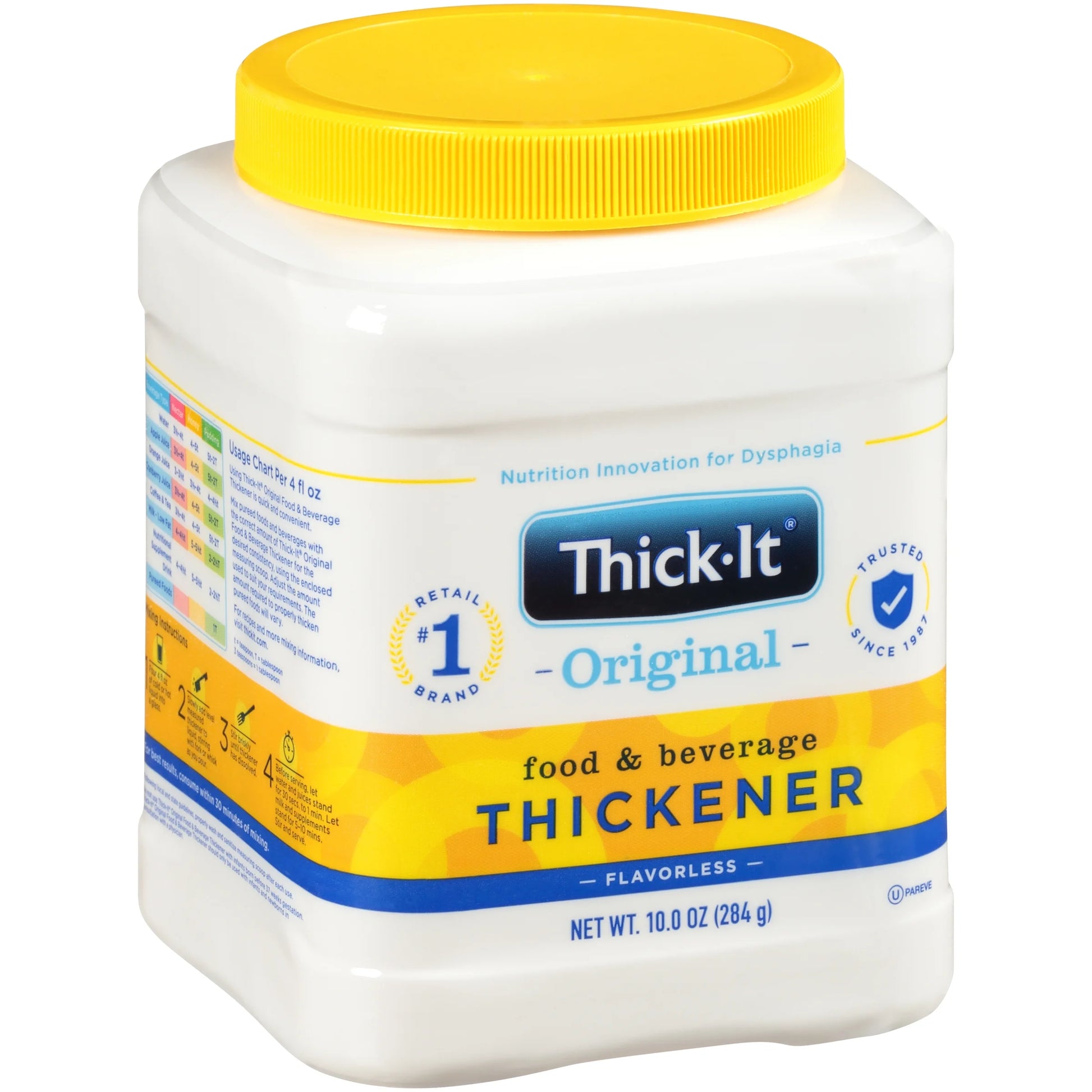Original Food & Drink Thickener Unflavored 10 Oz. Canister